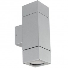 Φωτιστικό Σποτ Διπλής Κατεύθυνσης 2xGU10 230V Αλουμινίου Γκρι IP54 3-906126